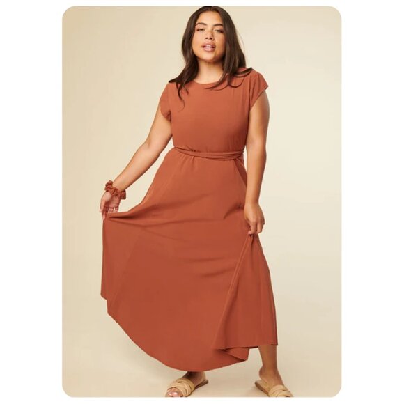 Wayre Roma Reversible Wrap Dress sz M - Picture 2 of 5